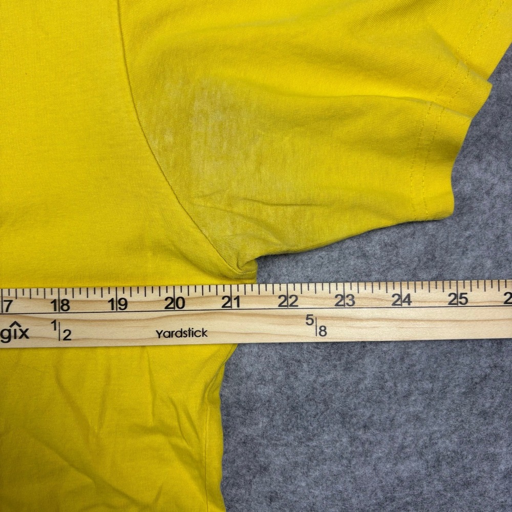 Rip Curl Surf Co Mens Large Yellow Graphic T-Shirt Torquay Trestles Hossegor Tee - Picture 7 of 8